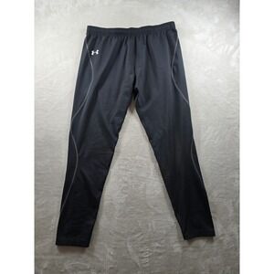 Under Armour Fitted Pants Mens XXL Black ColdGear Joggers Base Layer